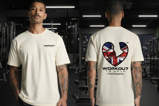 Workout To Help - UK - Classic Tee - Butter