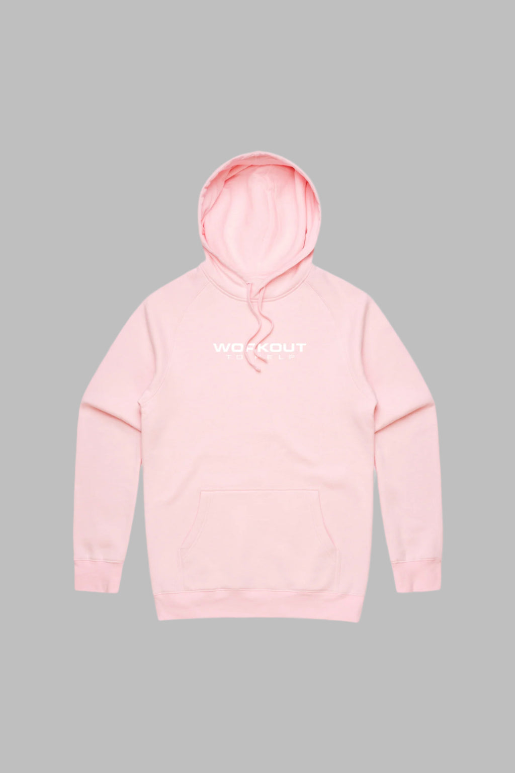 WTH Team Raglan Pullover Hoodie - Pink