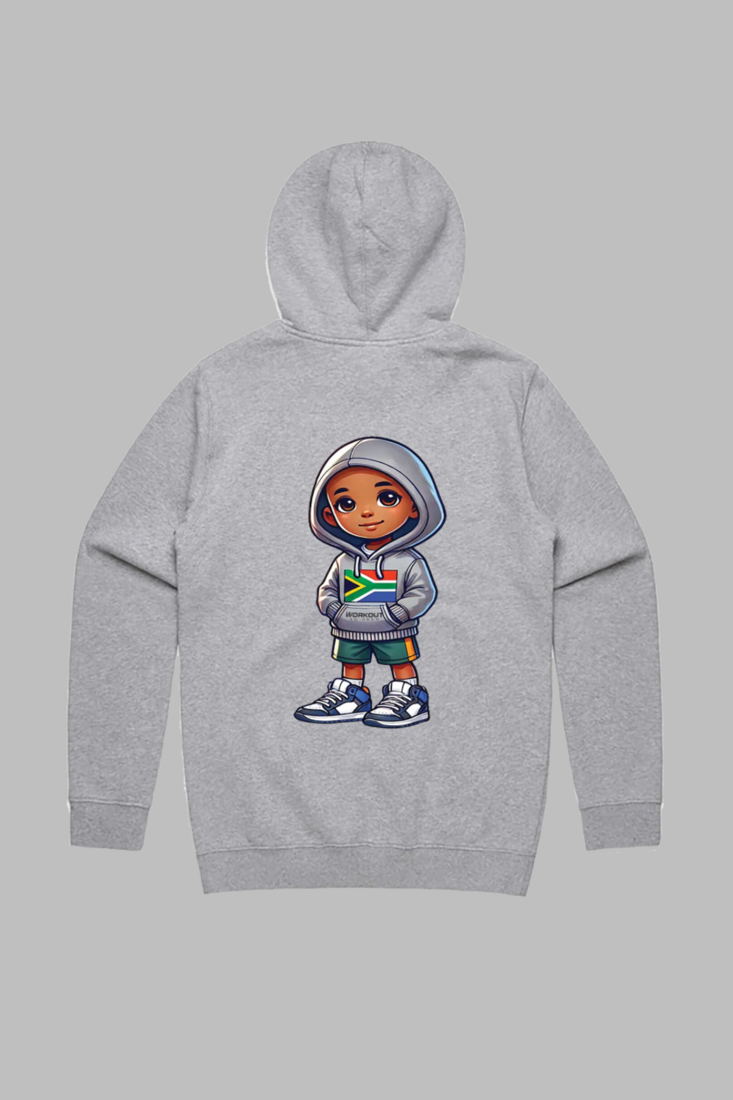 Empowering South Africa's Future - Pullover Hoodie - Jama - Heather Grey