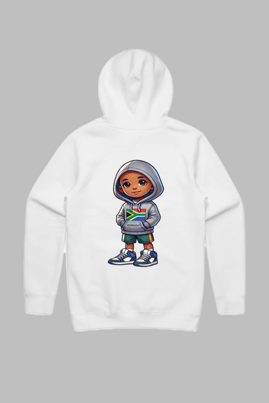 Empowering South Africa's Future - Pullover Hoodie - Jama - White