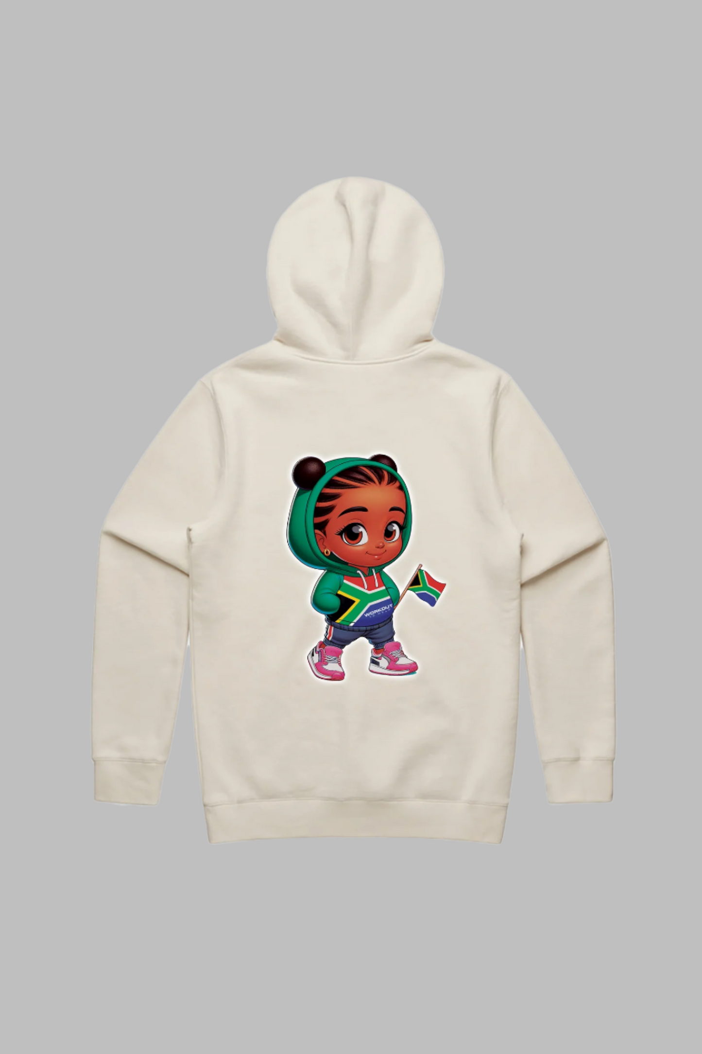 Empowering South Africa's Future - Pullover Hoodie - Meisie - ECRU