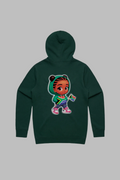 Empowering South Africa's Future - Pullover Hoodie - Meisie - PineGreen