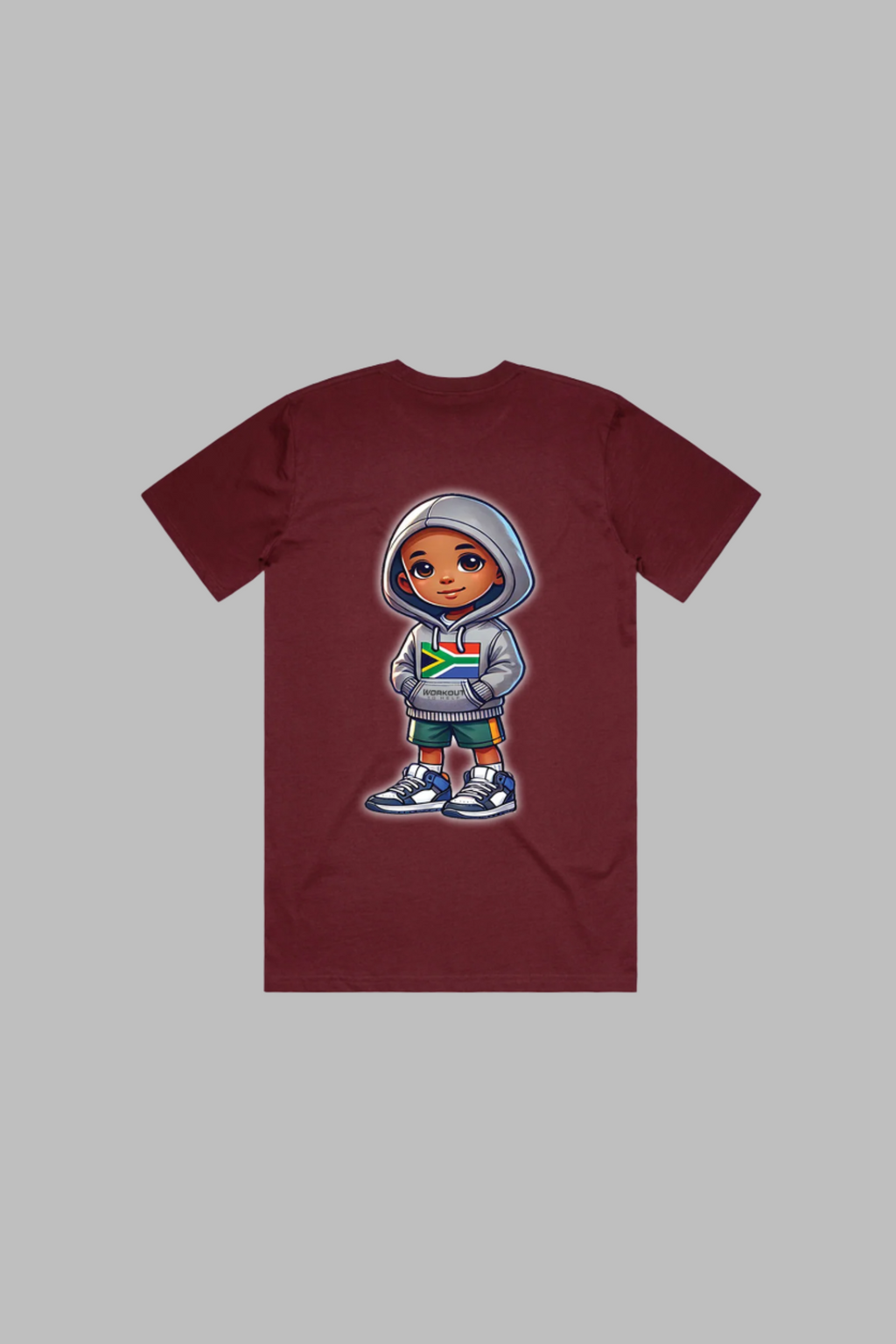 Empowering South Africa's Future - T Shirt - Jama - Burgundy