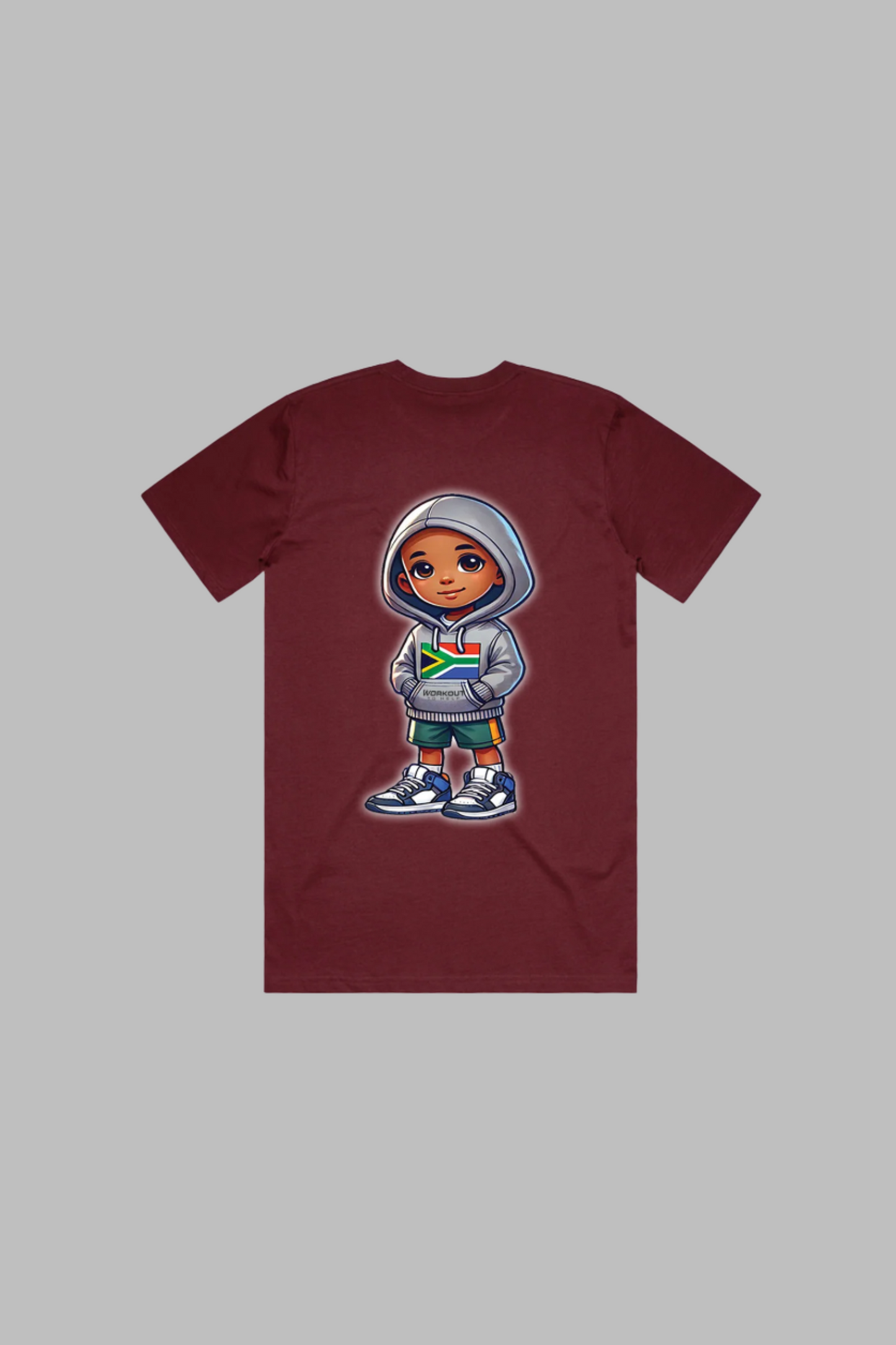 Empowering South Africa's Future - T Shirt - Jama - Burgundy