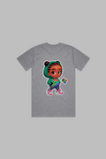 Empowering South Africa's Future - T Shirt - Meisie - Heather Grey