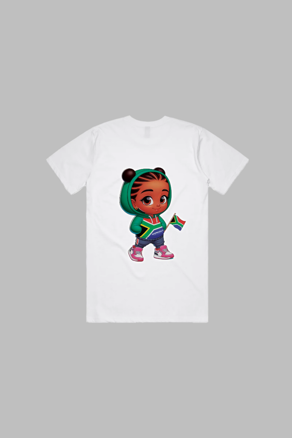 Empowering South Africa's Future - T Shirt - Meisie - White