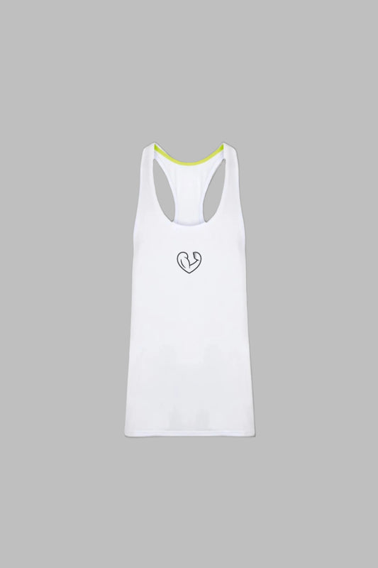 Core Muscle Vest - White
