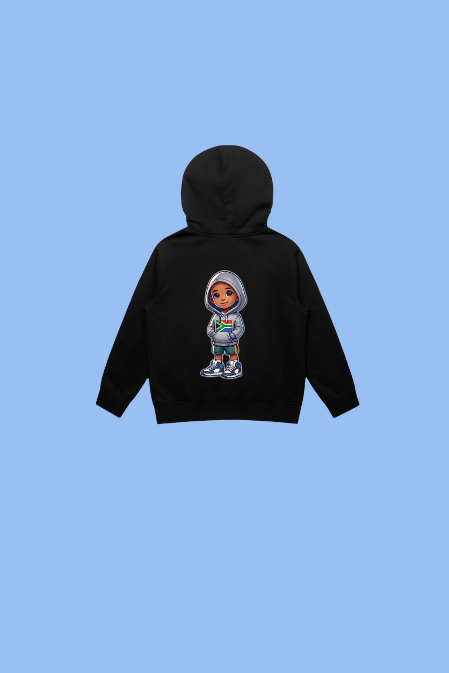 Empowering South Africa's Future - Kids - PulloverHoodie - Jama - Black