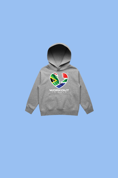 Empowering South Africa's Future - Kids - PulloverHoodie - Jama - Grey