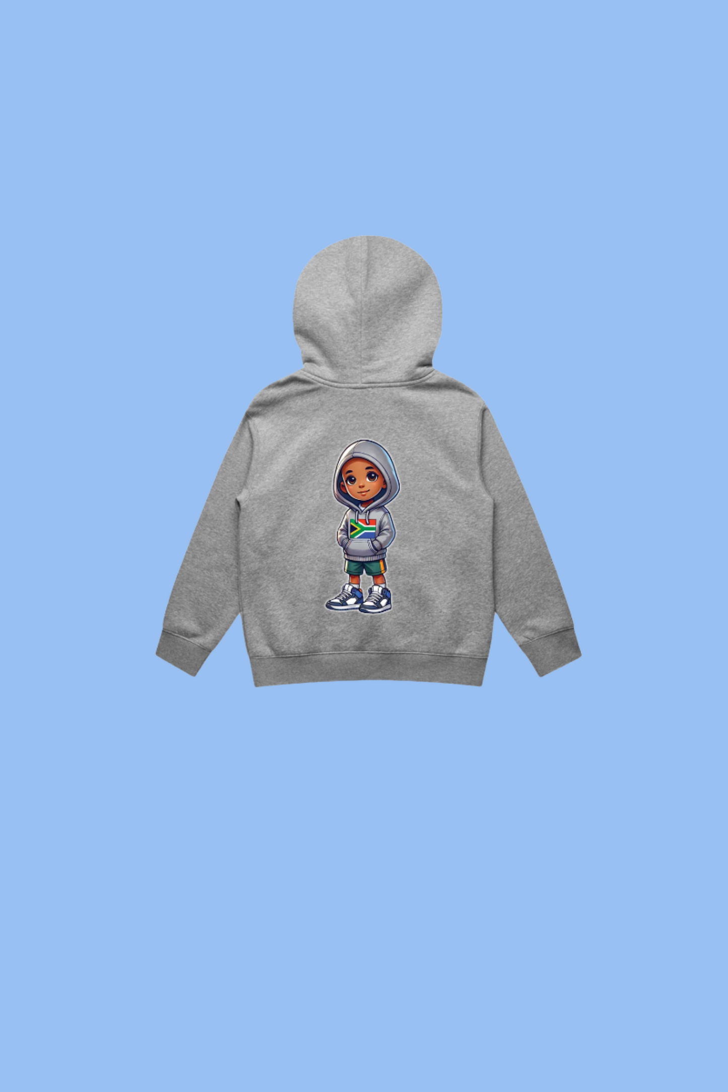 Empowering South Africa's Future - Kids - PulloverHoodie - Jama - Grey