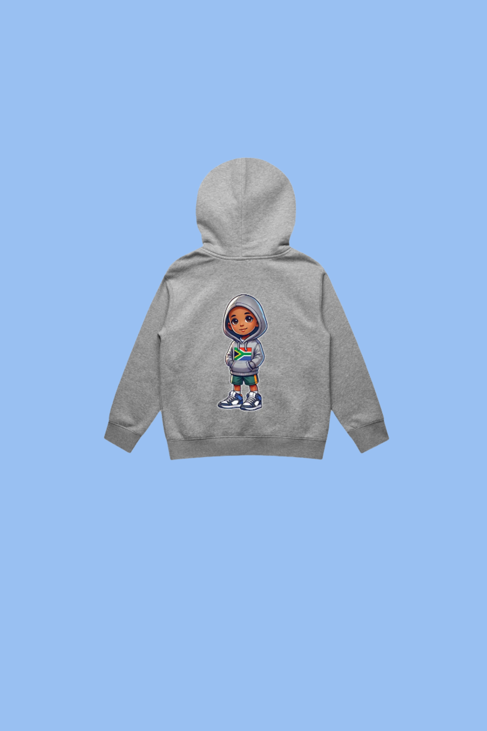 Empowering South Africa's Future - Kids - PulloverHoodie - Jama - Grey