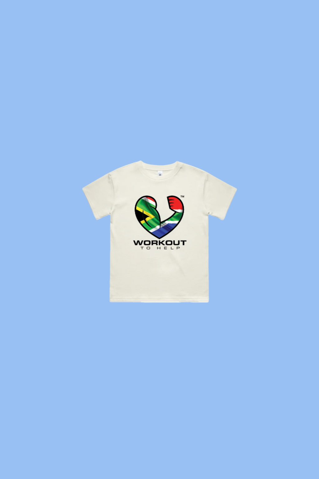 Empowering South Africa's Future - Kids - T Shirt - Meisie - ECRU