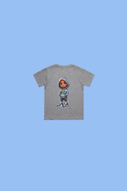 Empowering South Africa's Future - Kids - T Shirt - Jama - Grey