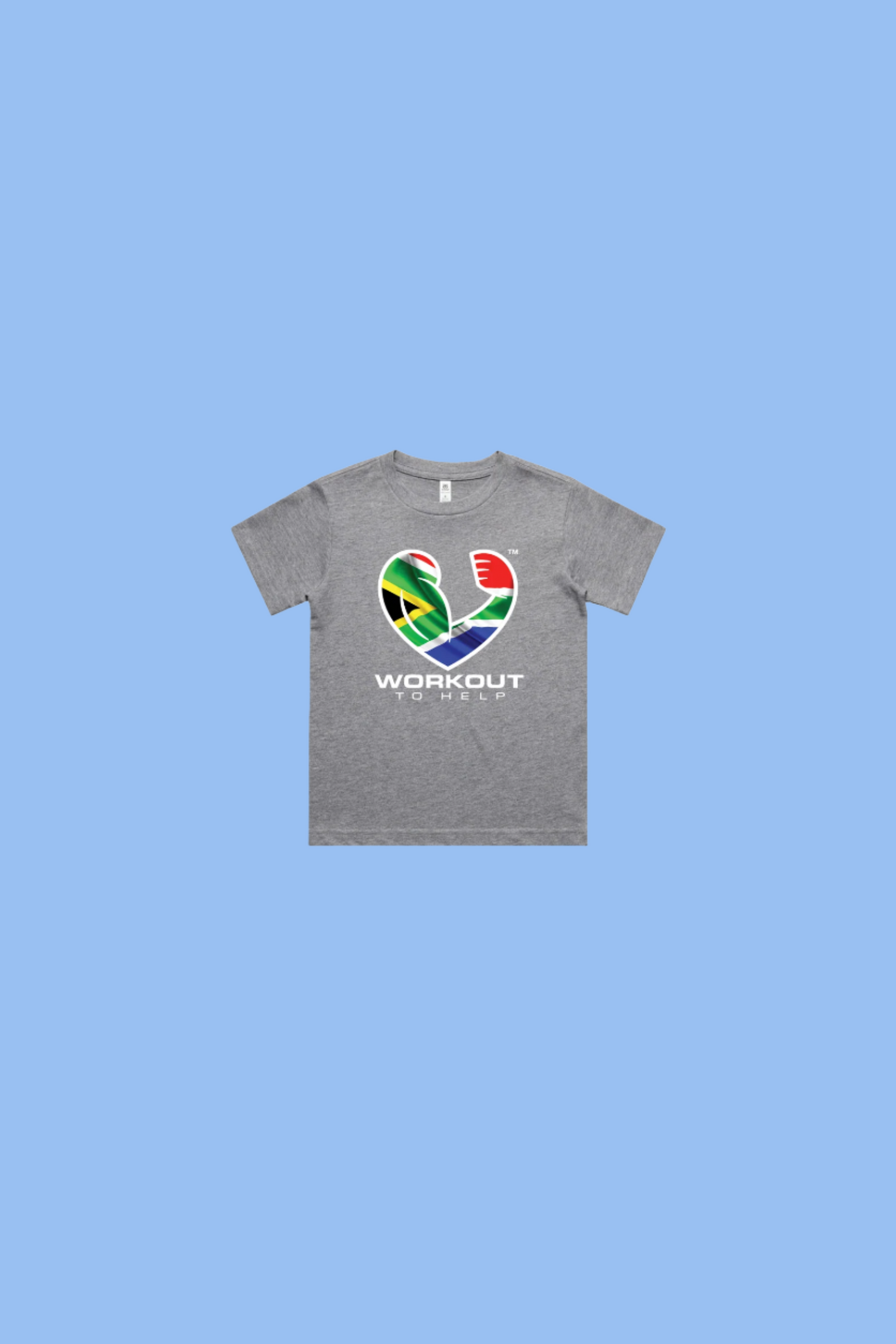Empowering South Africa's Future - Kids - T Shirt - Jama - Grey
