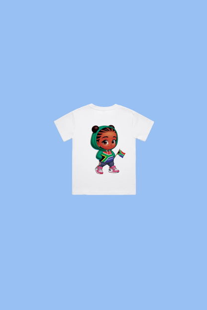 Empowering South Africa's Future - Kids - T Shirt - Meisie - White