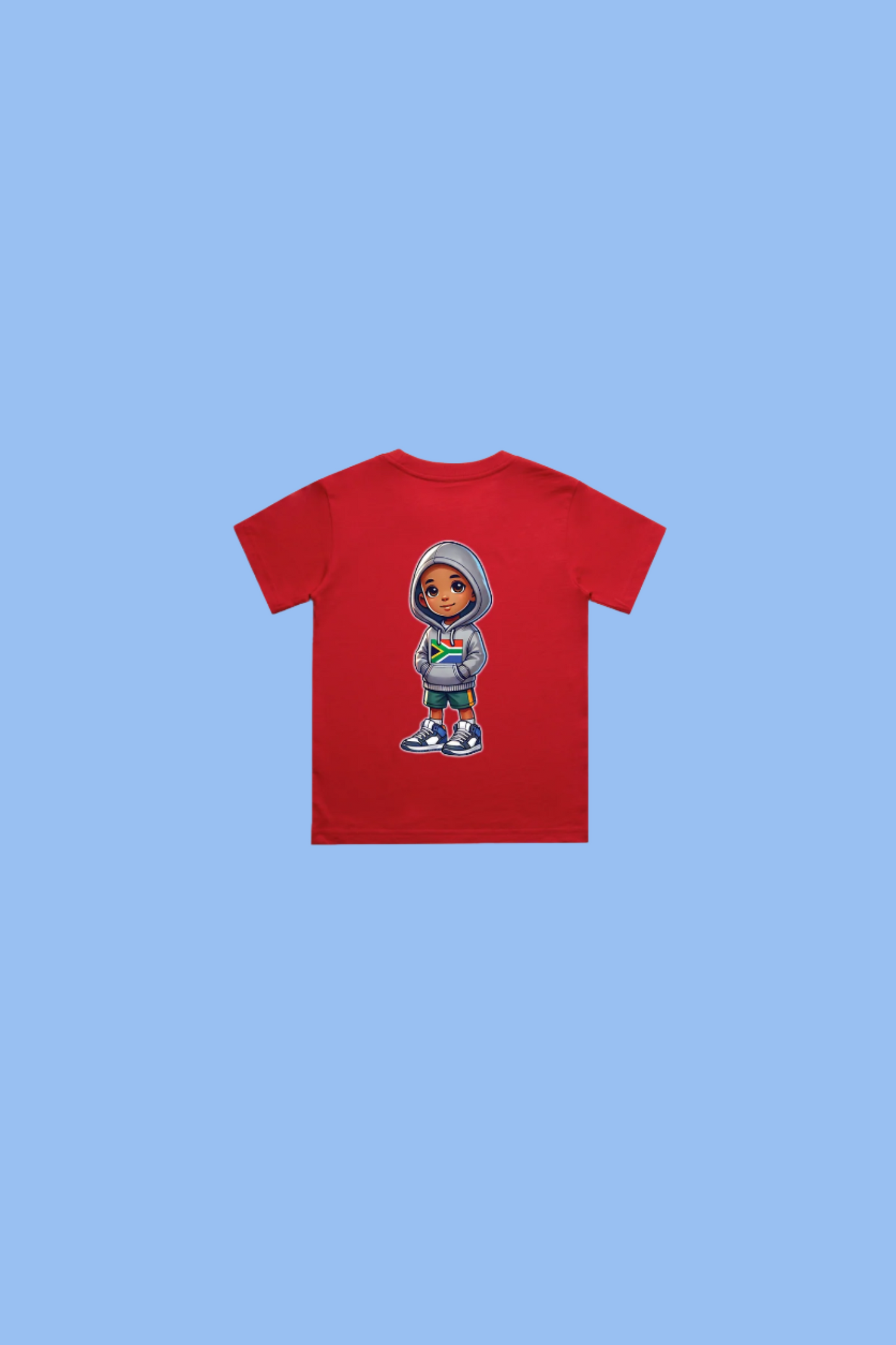 Empowering South Africa's Future - Kids - T Shirt - Jama - Red