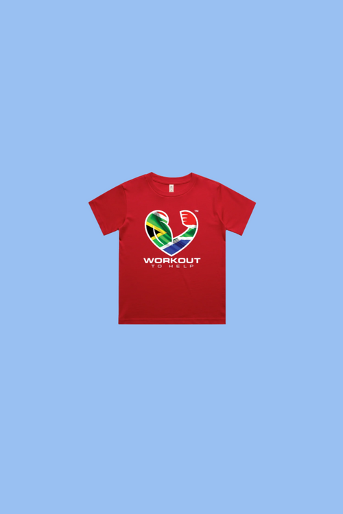Empowering South Africa's Future - Kids - T Shirt - Jama - Red