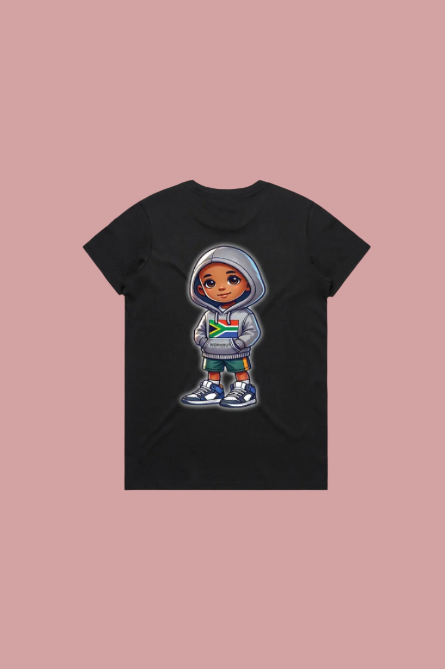 Empowering South Africa's Future - Women T Shirt - Jama - Black