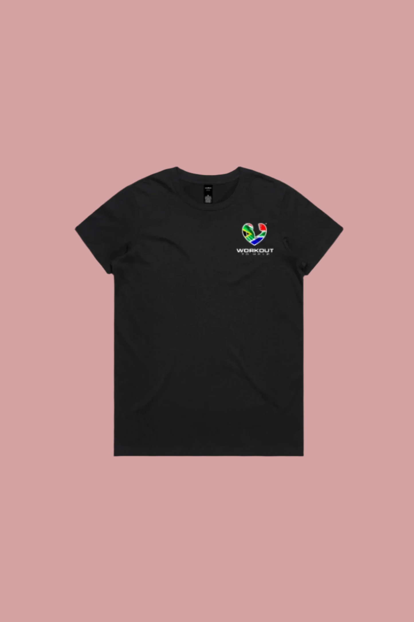 Empowering South Africa's Future - Women T Shirt - Meisie - Black