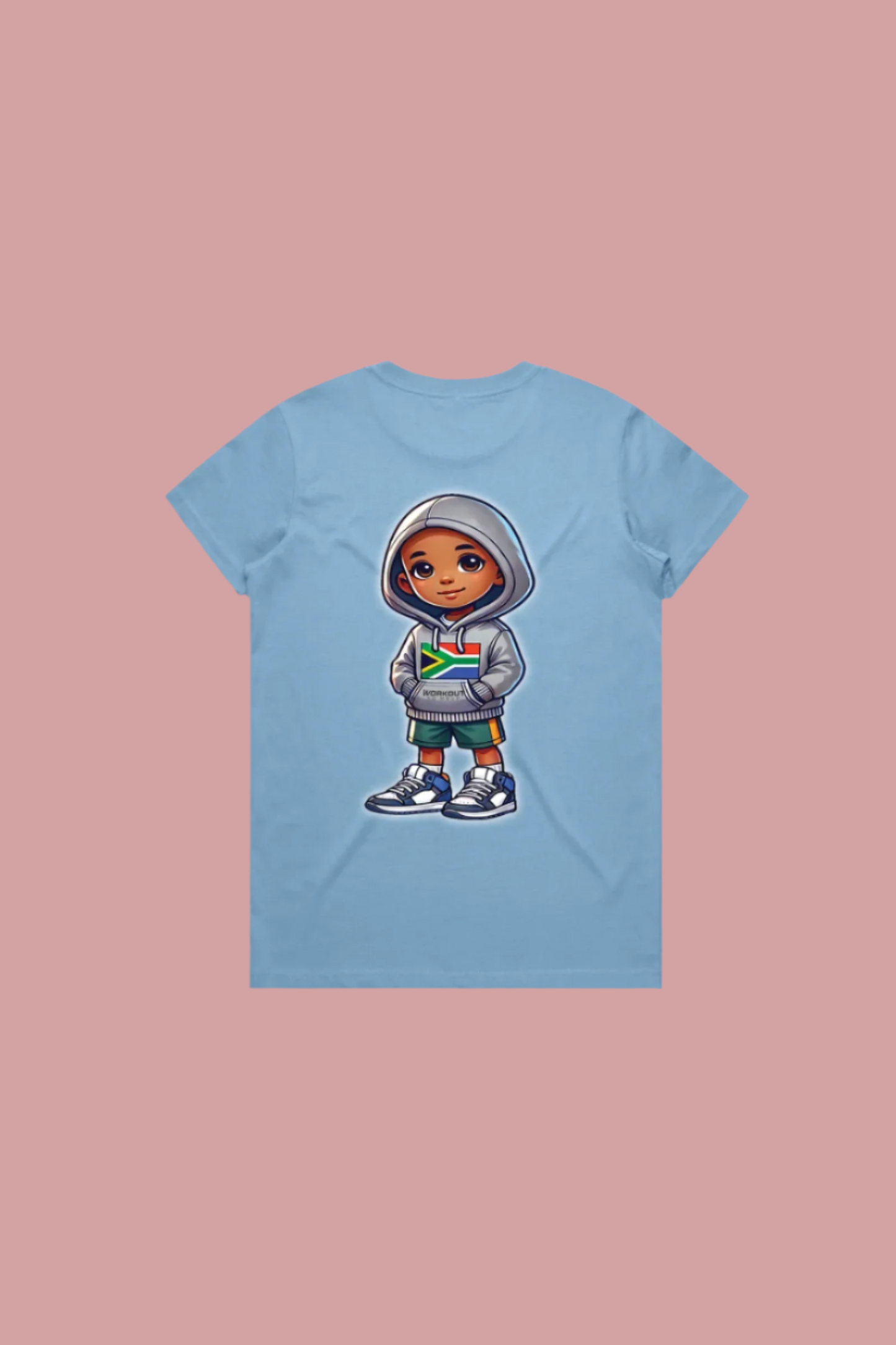 Empowering South Africa's Future - Women T Shirt - Jama - Blue
