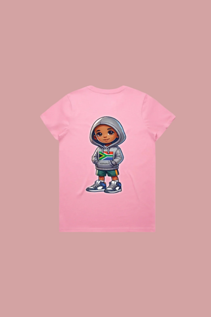 Empowering South Africa's Future - Women T Shirt - Jama - Pink