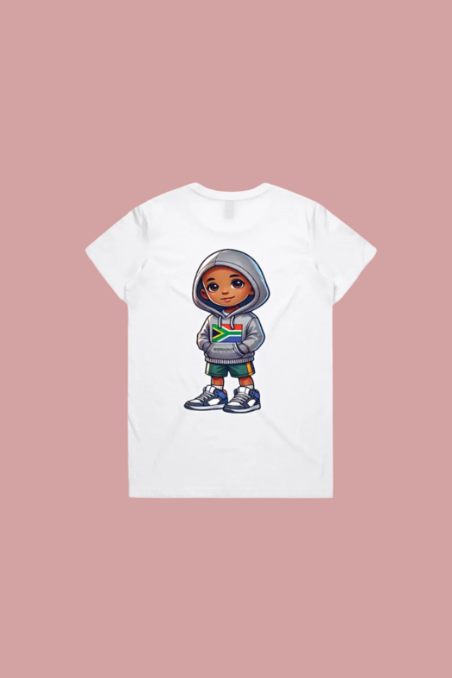 Empowering South Africa's Future - Women T Shirt - Jama - White