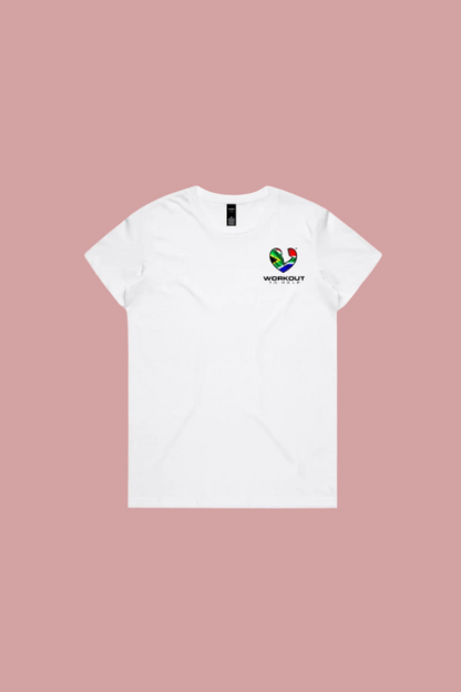 Empowering South Africa's Future - Women T Shirt - Meisie - White