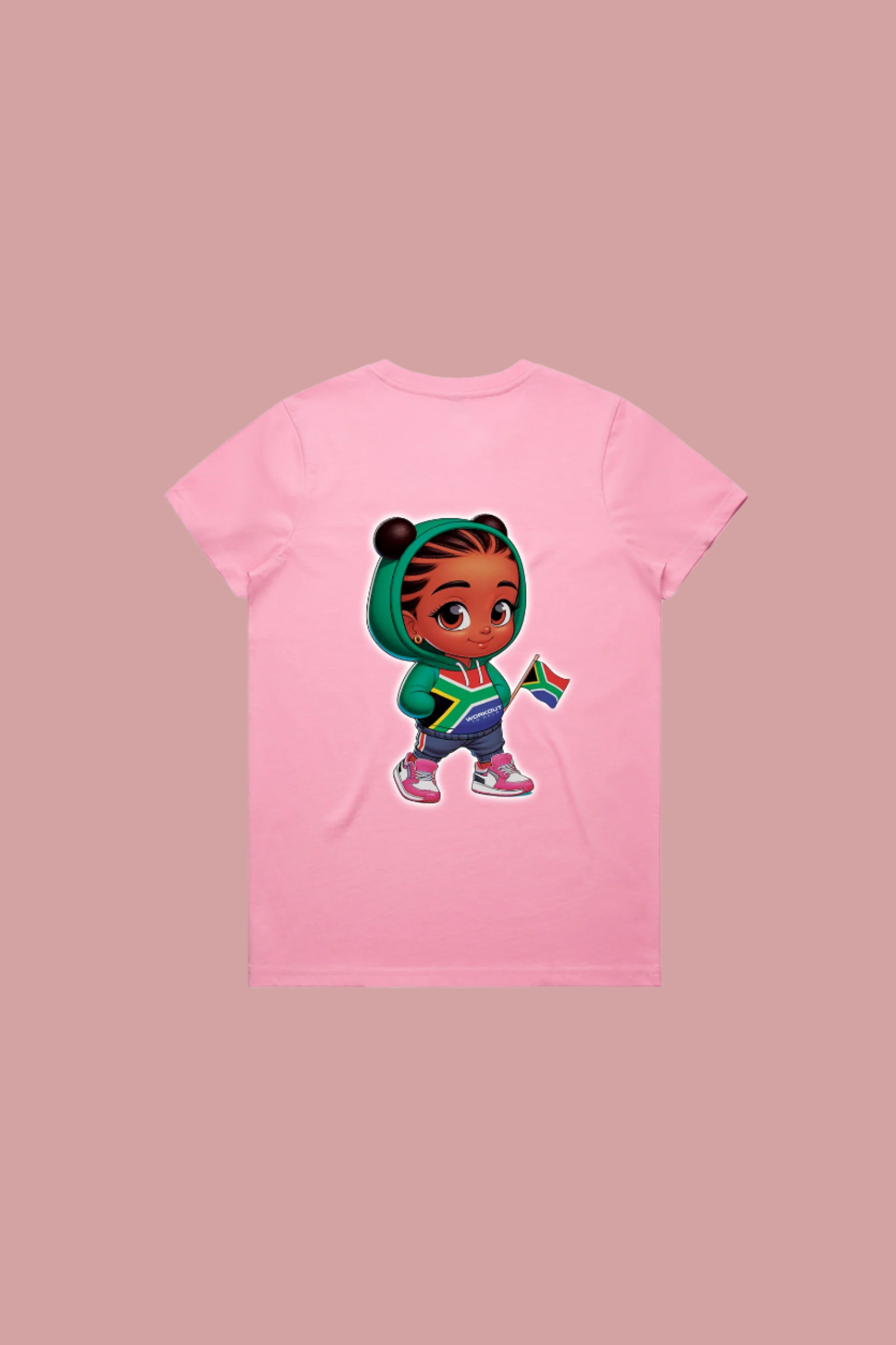 Empowering South Africa's Future - Women T Shirt - Meisie - Pink