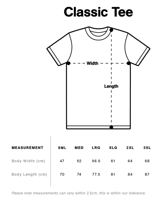 Workout To Help - UK Classic Tee - White