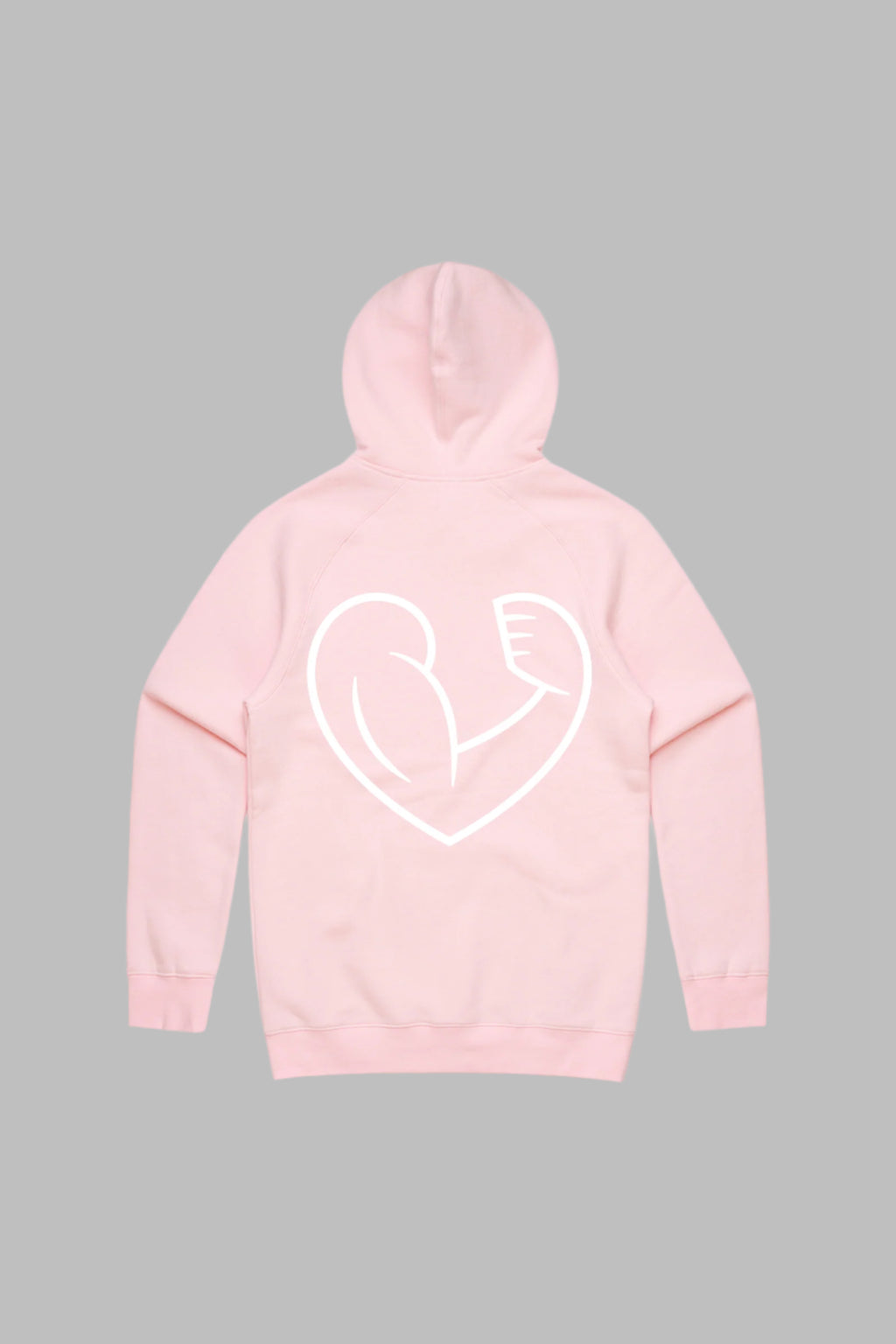 WTH Team Raglan Pullover Hoodie - Pink