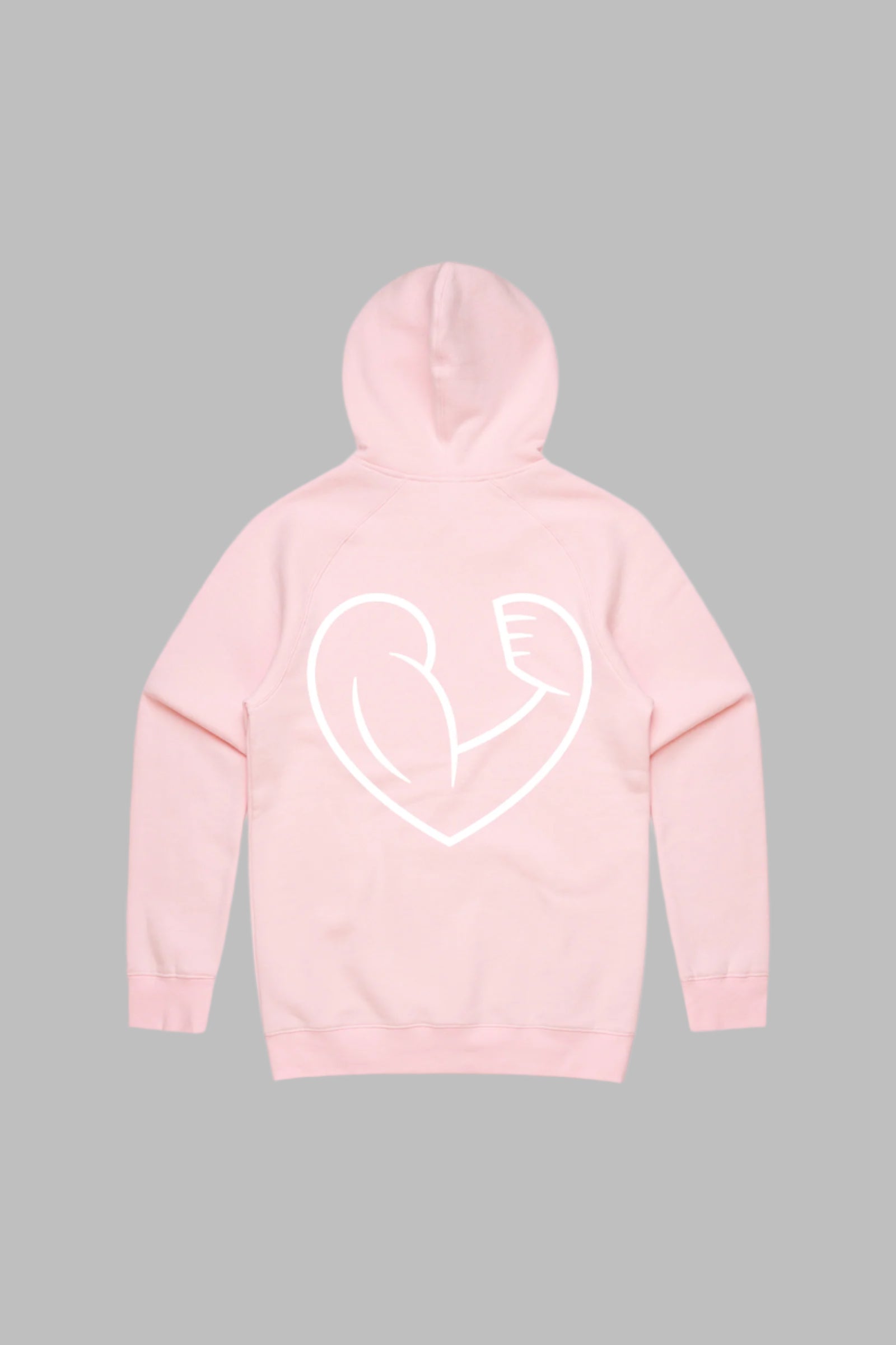 WTH Team Raglan Pullover Hoodie - Pink