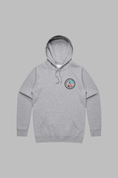 Workout To Help Pullover Hoodie - Heather Grey