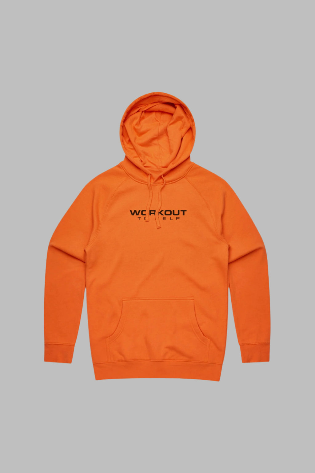 WTH Team Raglan Pullover Hoodie - Orange