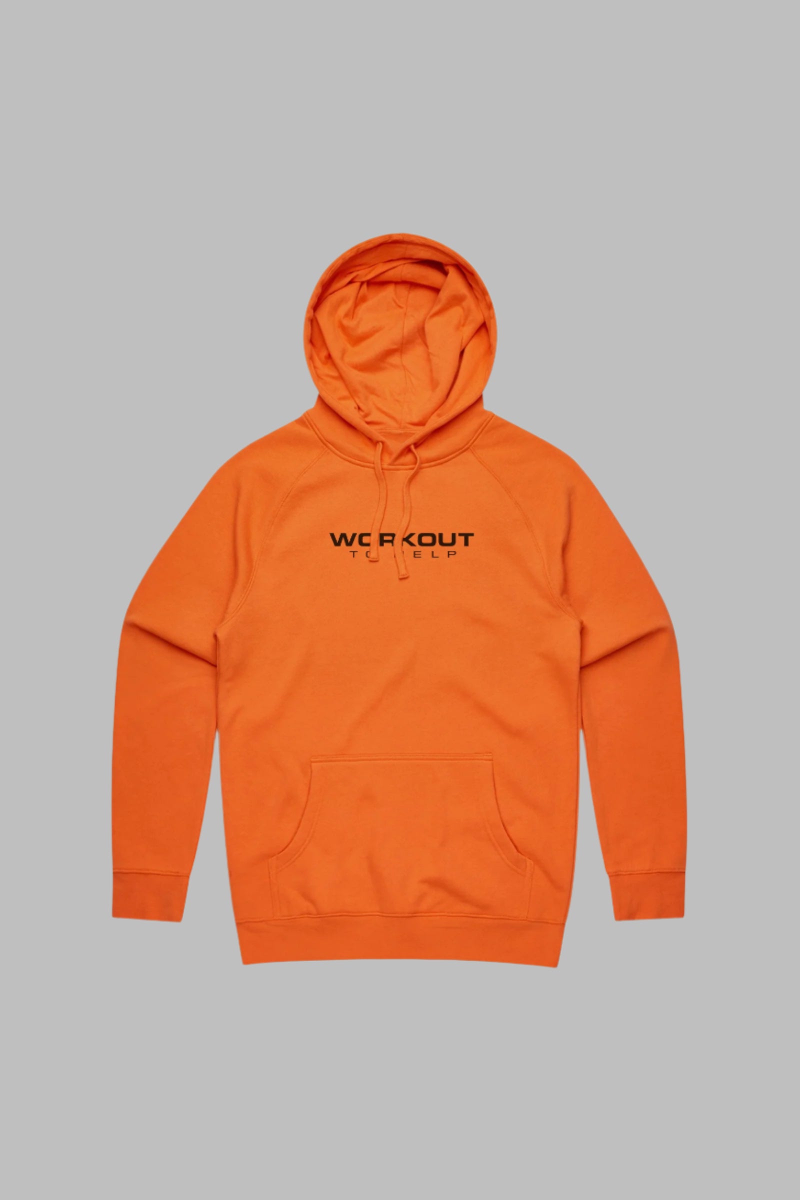 WTH Team Raglan Pullover Hoodie - Orange