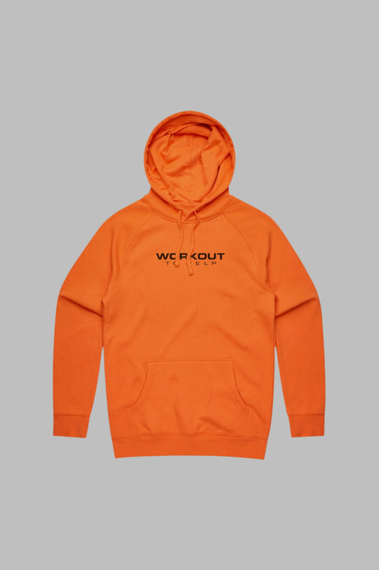 WTH Team Raglan Pullover Hoodie - Orange