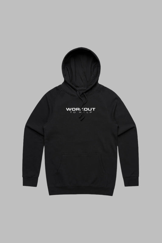 WTH Team Raglan Pullover Hoodie - Black