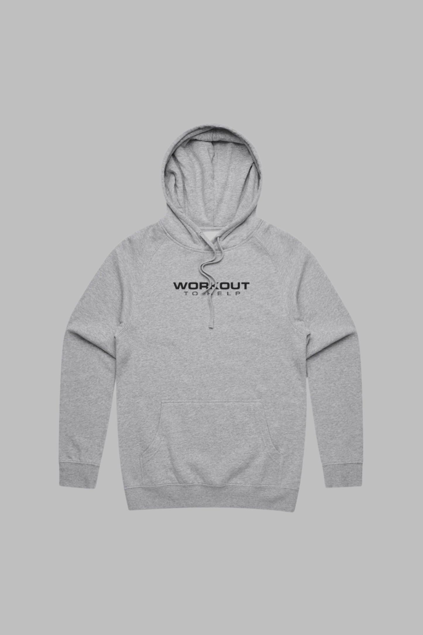 WTH Team Raglan Pullover Hoodie - Heather Grey