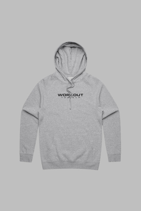 WTH Team Raglan Pullover Hoodie - Heather Grey