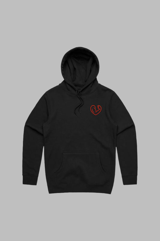Core Pullover Hoodie - Black